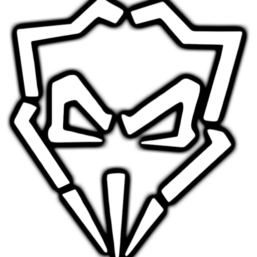 Vitus logo white black outline