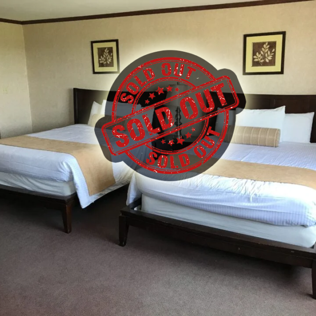 Hotel Room - Two Queen Beds